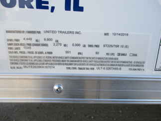 2019 United 8.5x26  Enclosed Car Hauler ULT-8.526TA50-S