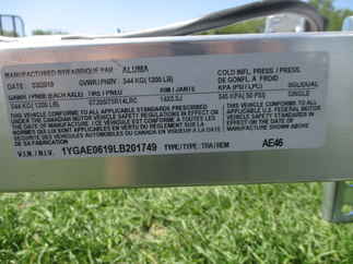 2020 Aluma 48x6  Aluminum Single Axle Utility AE46