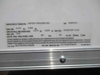 2020 United 8.5x24  Enclosed Car Hauler ULT-8.524TA50-S