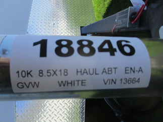 2024 Haul-About 8.5x18  Enclosed Car Hauler PAN8518TA3