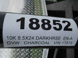 2024 Darkhorse 8.5x24  Enclosed Car Hauler DHW8.5X24TA52