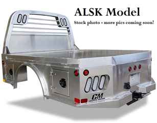 AS IS CM 9.3 x 94 ALSK Flatbed Truck Bed