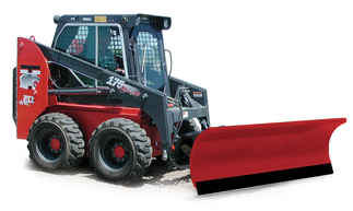  New Hiniker 2280 Model, Straight Conventional with crossover relief valve Steel Straight Blade, Skid Steer