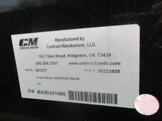 NOS CM 8.5 x 97 SS Flatbed Truck Bed