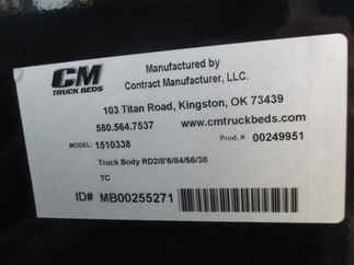 NEW CM 8.5 x 84 RD Flatbed Truck Bed
