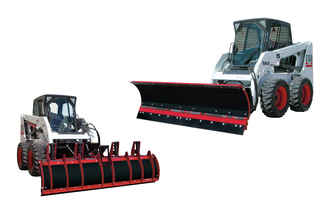 SOLD OUT New Hiniker 2891 Model, C-Plow Compression Spring Trip with crossover relief valve Poly C-Plow, Skid Steer