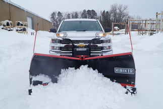 SOLD OUT - Available for Special Order. Call for Price. New Hiniker 9585 Model, V-Plow Torsion Spring Trip, HALOGEN headlights, Flare Top  Poly V-Plow, QH2