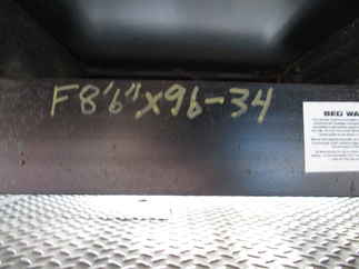 NOS J&I 8.5 x 96 NS Flatbed Truck Bed