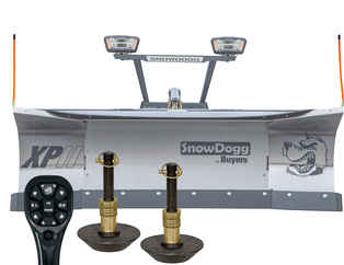 ON SALE New Buyers SnowDogg XP810II Model, Hydraulically Expanding Wings Stainless Steel Straight Blade, Standard