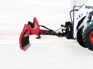 SOLD OUT New Hiniker 2881 Model, C-Plow Compression Spring Trip with crossover relief valve Poly C-Plow, Skid Steer