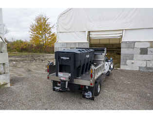  New Buyers SaltDogg PRO3000 Model, V-Box Poly Hopper Spreader, 