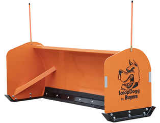 SOLD OUT - Available for Special Order. Call for Price. New Buyers ScoopDogg Pusher-2603108 Model,  Steel Pusher, Skid Steer