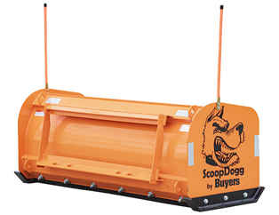 SOLD OUT - Available for Special Order. Call for Price. New Buyers ScoopDogg Pusher-2604110 Model,  Steel Pusher, Compact Tractor