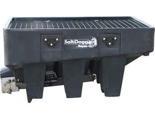  New Buyers SaltDogg SHPE1000 Model, V-Box Poly Hopper Spreader, 