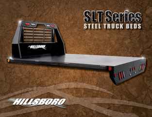New Hillsboro 8.5 x 96 SLT Flatbed Truck Bed