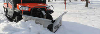 SOLD OUT New Buyers SnowDogg VUT65 Model, UTV Stainless Steel V-Plow, 