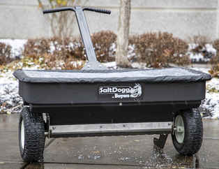 SOLD OUT NOS Buyers SaltDogg WB400 Model, Walk Behind Stainless Steel Spreader, Walk Behind