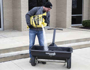  New Buyers WB400 Model, Walk Behind Stainless Steel Spreader, Walk Behind