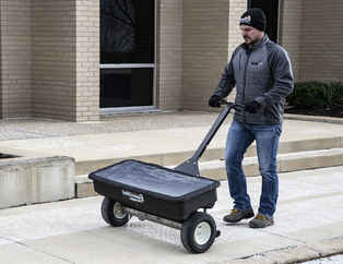  New Buyers WB400 Model, Walk Behind Stainless Steel Spreader, Walk Behind