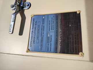 Used 40 Long x 8 Wide - HC Double door One Tripper