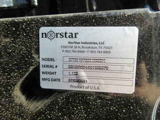 AS IS Norstar 9.3 x 97 SR Flatbed Truck Bed