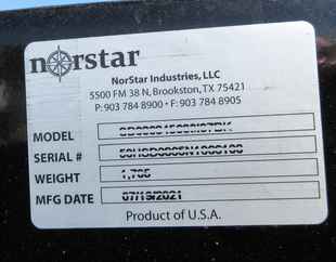 New Norstar 8.5 x 84 SD Flatbed Truck Bed