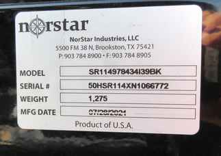 New Norstar 11.3 x 97 SR Flatbed Truck Bed