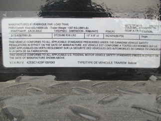 2015 Load Trail 80x14  Equipment BC8014072