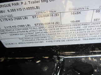 2016 PJ 83x18 CC Equipment CCJ1872BS5KT