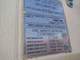 Used 40 Long x 8 Wide - HC Side Doors One Tripper