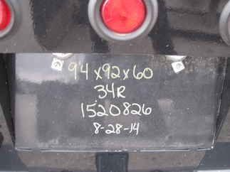 AS IS CM 9.3 x 92 SK Truck Bed