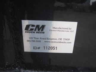 AS IS CM 9.3 x 92 SK Truck Bed