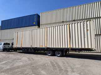 Used 40 Long x 8 Wide - HC Double door One Tripper