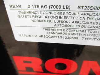 2016 PJ 83x22 CC Gooseneck CCR2272BSBK