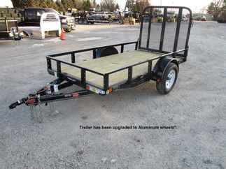 2017 PJ 60x10 U6 Single Axle Utility U621031DSGK