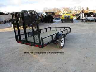 2017 PJ 60x10 U6 Single Axle Utility U621031DSGK