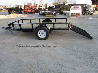 2017 PJ 60x10 U6 Single Axle Utility U621031DSGK