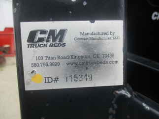 AS IS CM 9.3 x 94 SK Flatbed Truck Bed
