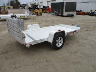 2018 Aluma 63x10  Aluminum Single Axle Utility 6310HBT