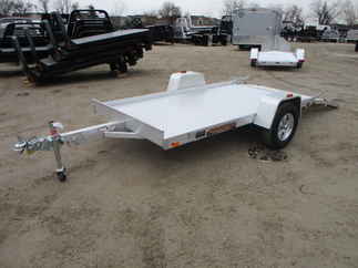 2018 Aluma 63x10  Aluminum Single Axle Utility 6310HBT