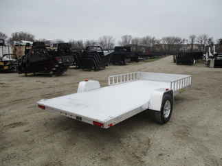 2018 Aluma 81x14  Aluminum Single Axle Utility 8114