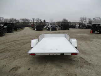 2018 Aluma 81x14  Aluminum Single Axle Utility 8114