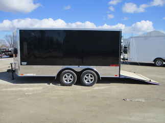 2017 United 7x14  Enclosed Motorcycle XLMTV-714TA35-8.5-S