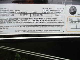2017 Load Trail 83x14  Single Axle Utility LS8314051