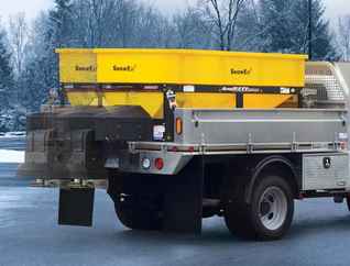 CLEARANCE! NOS SnowEx 11790 Model, V-Box Stainless Steel Frame, Poly Hopper Spreader, 