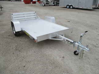 2018 Aluma 63x10  Aluminum Single Axle Utility 6310BT