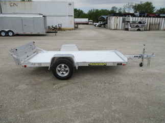 2018 Aluma 63x10  Aluminum Single Axle Utility 6310BT