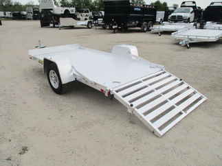 2018 Aluma 63x10  Aluminum Single Axle Utility 6310BT
