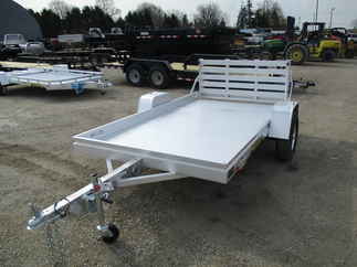 2018 Aluma 68x10  Aluminum Single Axle Utility 6810HBT