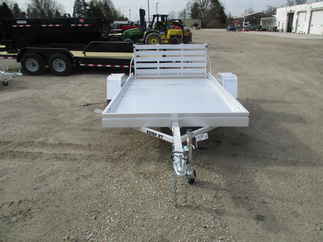 2018 Aluma 68x10  Aluminum Single Axle Utility 6810HBT